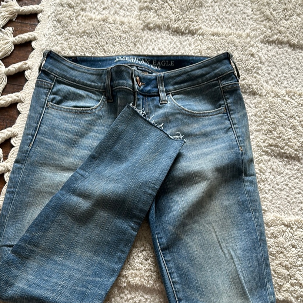 American Eagle Outfitters Women's Blue Jeans